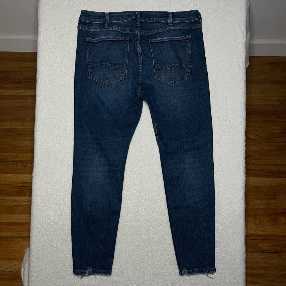 Silver Jeans Bleecker W34 L27 - Picture 2 of 4
